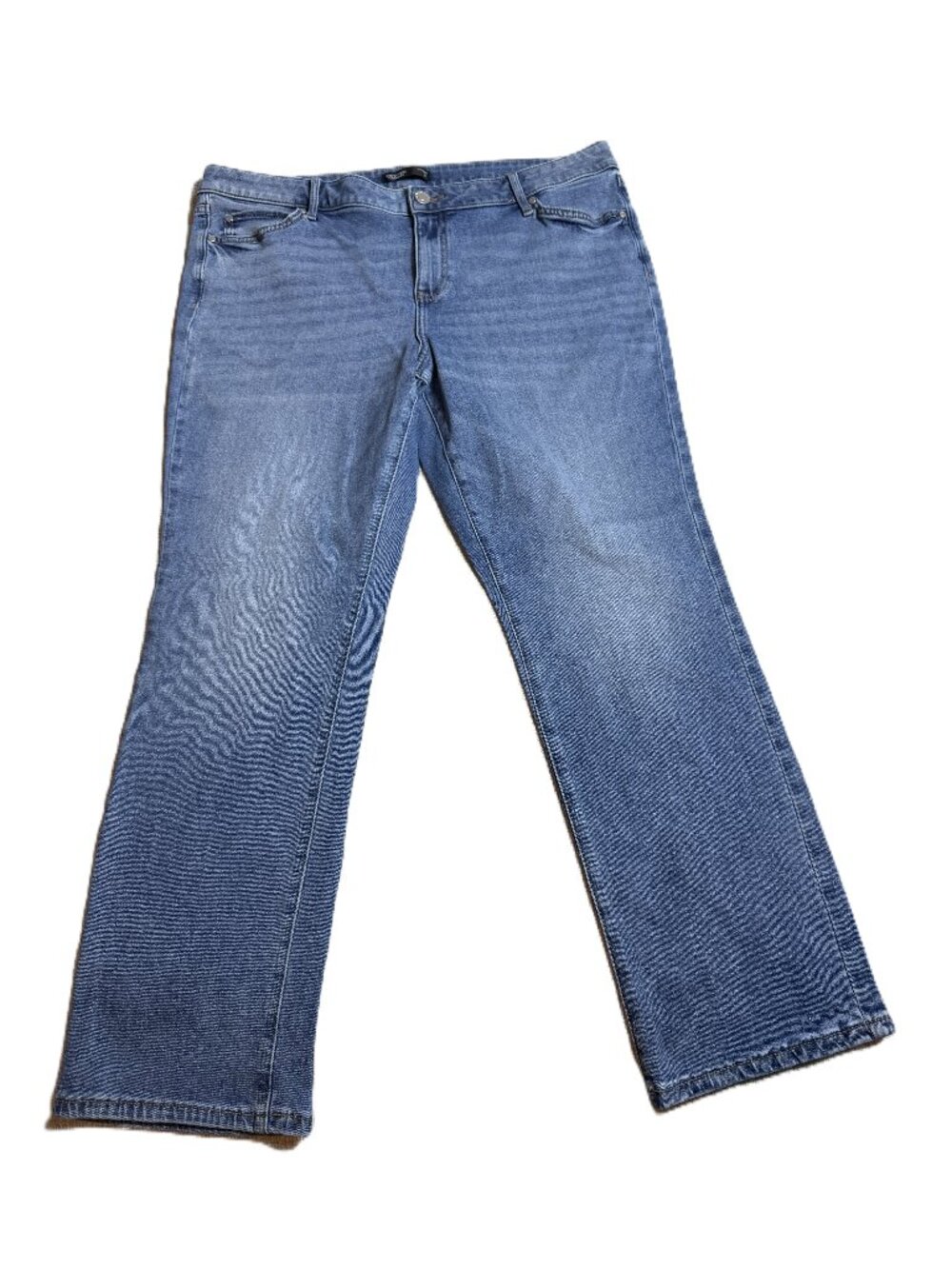Simply Vera Vera Wang Size 18 Straight Leg Blue Jeans